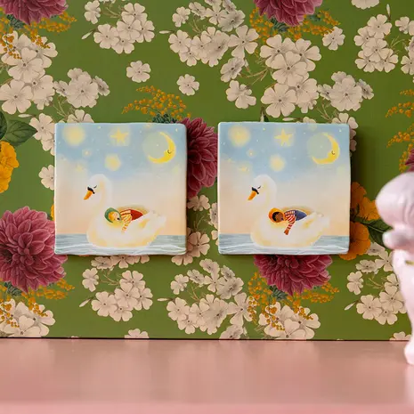 Storytiles Storytiles - tegel small - loaded with love, variation 1 (10x10 cm)