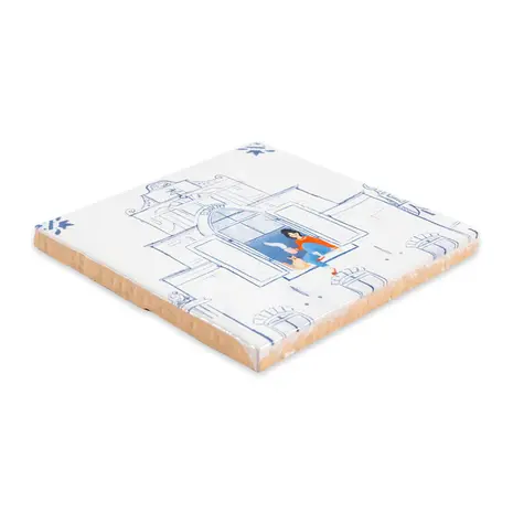 Storytiles Storytiles - tegel small - my own castle (10x10 cm)