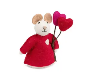 Sjaal met verhaal Sjaal met verhaal - decoratie muis - love is in the air