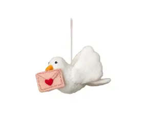 Sjaal met verhaal Sjaal met verhaal - hanger vogel - duif love