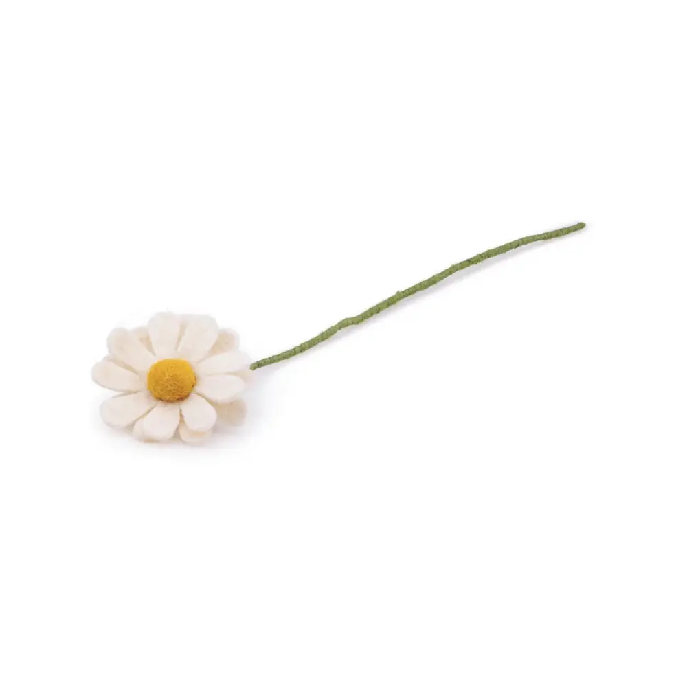 Sjaal met verhaal Sjaal met verhaal - bloem margrietje - wit