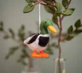 Sjaal met verhaal Sjaal met verhaal - hanger - wilde eend woerd