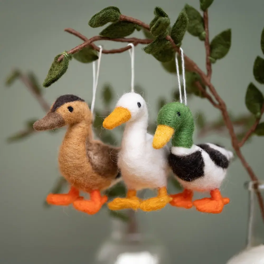 Sjaal met verhaal Sjaal met verhaal - hanger - wilde eend woerd