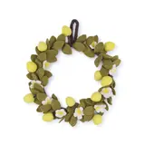 Sjaal met verhaal Sjaal met verhaal - krans - citroen