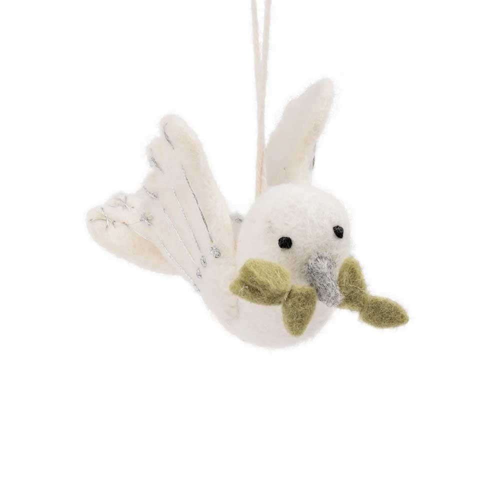 Sjaal met verhaal Sjaal met verhaal - hanger - vredesduif olijftakje zilver