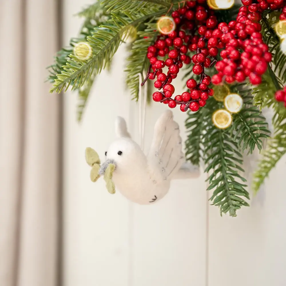 Sjaal met verhaal Sjaal met verhaal - hanger - vredesduif olijftakje zilver