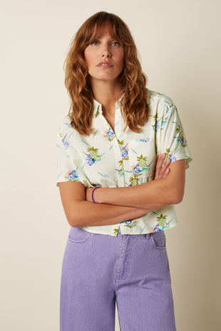 King Louie King Louie - evelina blouse colada - ice cream