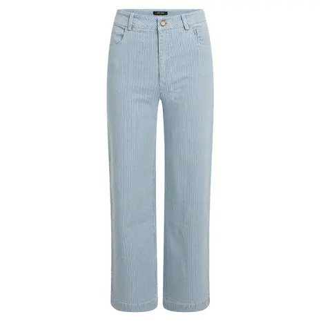 King Louie King Louie - beatriz pants corner stripe - denim blue