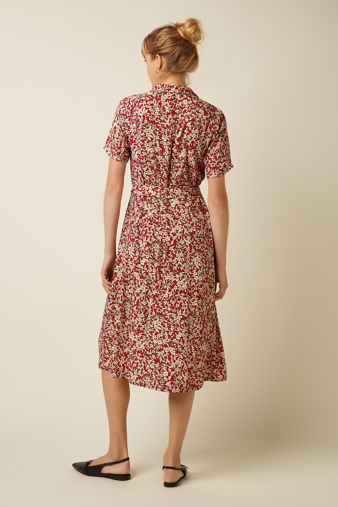 King Louie King Louie - olive dress paradis - chili red