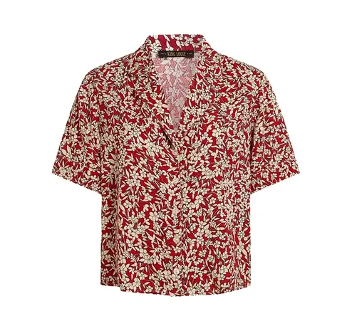 King Louie King Louie - elsie blouse paradis - chili red