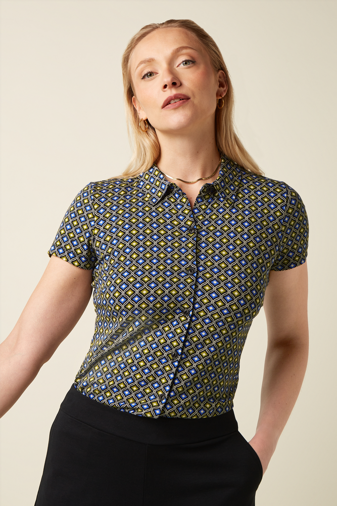 King Louie King Louie - blouse blend - black King Louie King Louie - blouse blend - black