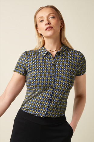 King Louie King Louie - blouse blend - black King Louie King Louie - blouse blend - black