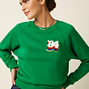 King Louie King Louie - febe sweater peachy - very green