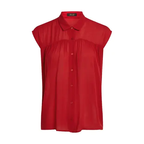 King Louie King Louie - amy blouse capo - chili red