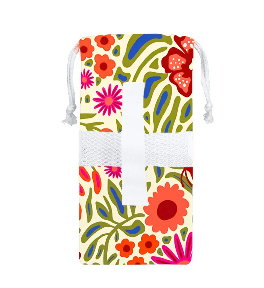 Buvanha Buvanha - reishanddoek (200 x 90 cm) - texel