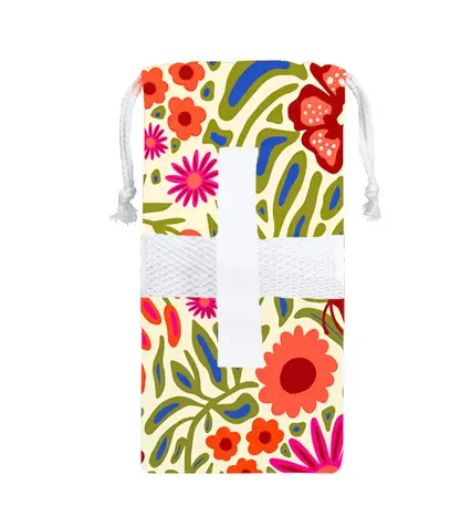 Buvanha Buvanha - reishanddoek (200 x 90 cm) - texel