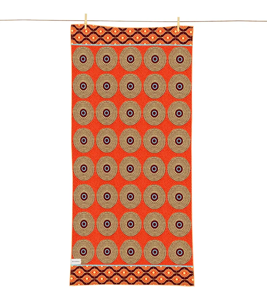 Buvanha Buvanha - reishanddoek (160 x 80 cm) - cape town