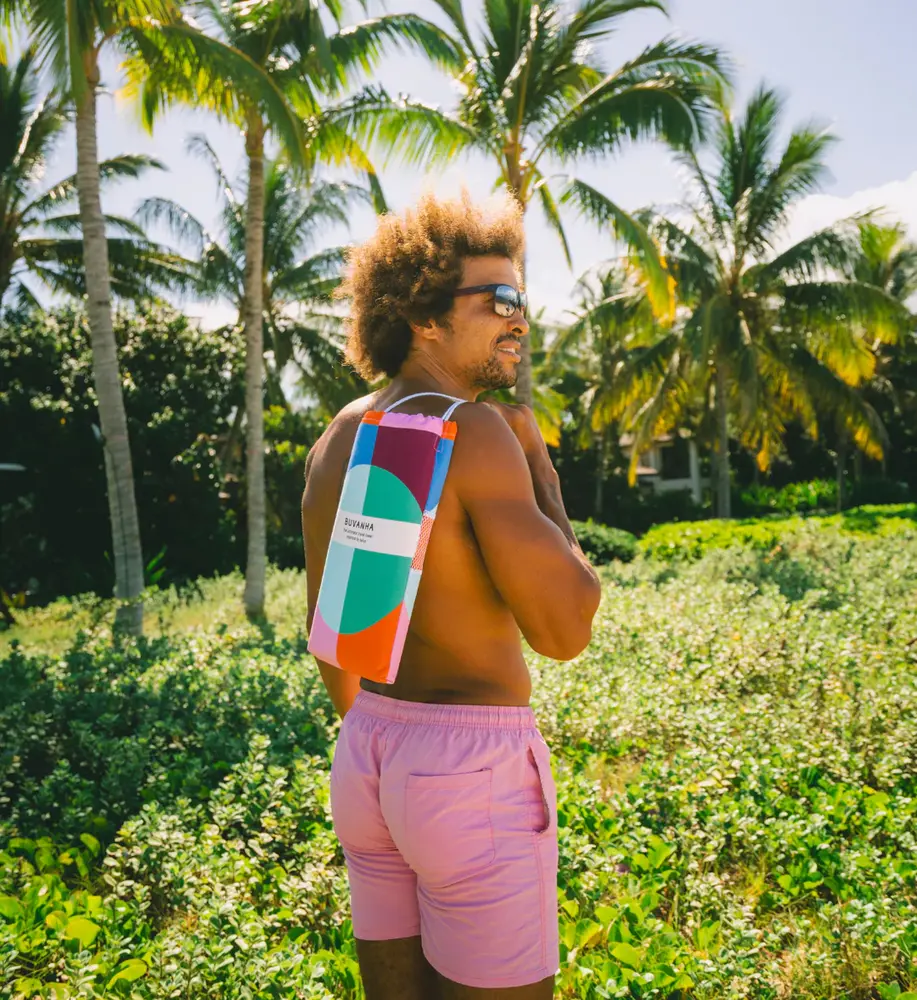 Buvanha Buvanha - reishanddoek (200 x 90 cm) - belize 01