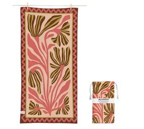 Buvanha Buvanha - reishanddoek (200 x 90 cm) - madeira