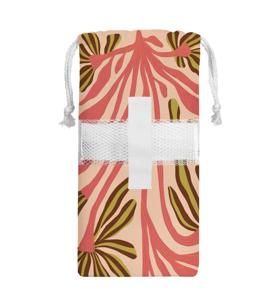 Buvanha Buvanha - reishanddoek (200 x 90 cm) - madeira