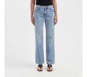 MUD Jeans Mud jeans - carry mid straight - light stone vintage
