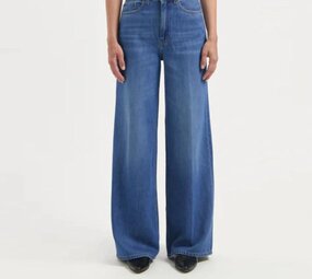 MUD Jeans Mud jeans - sara high loose flow - medium vintage stone MUD Jeans Mud jeans - sara high loose flow - medium vintage stone