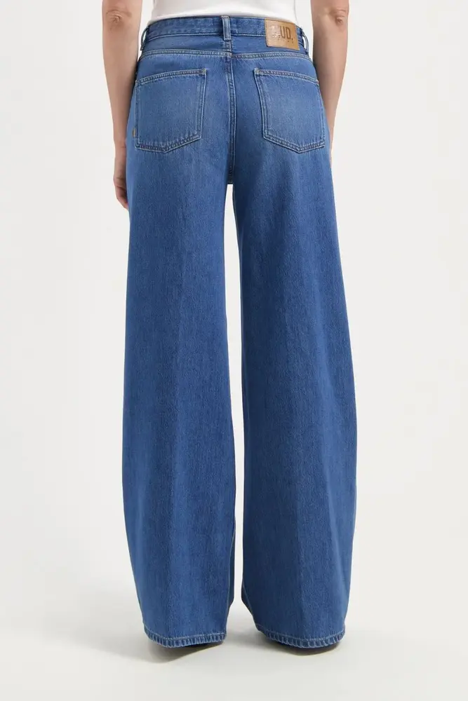 MUD Jeans Mud jeans - sara high loose flow - medium  vintage stone