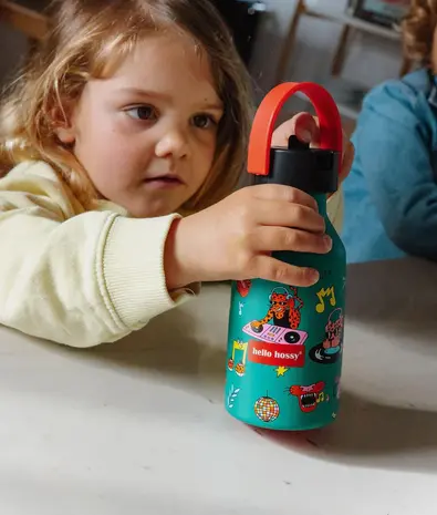 Hello Hossy Hello Hossy - rvs drinkfles (350 ml) - disco roar