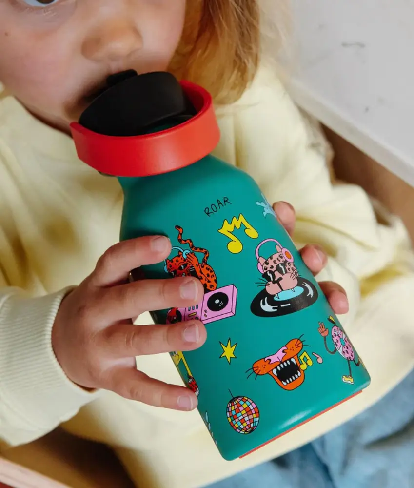 Hello Hossy Hello Hossy - rvs drinkfles (350 ml) - disco roar