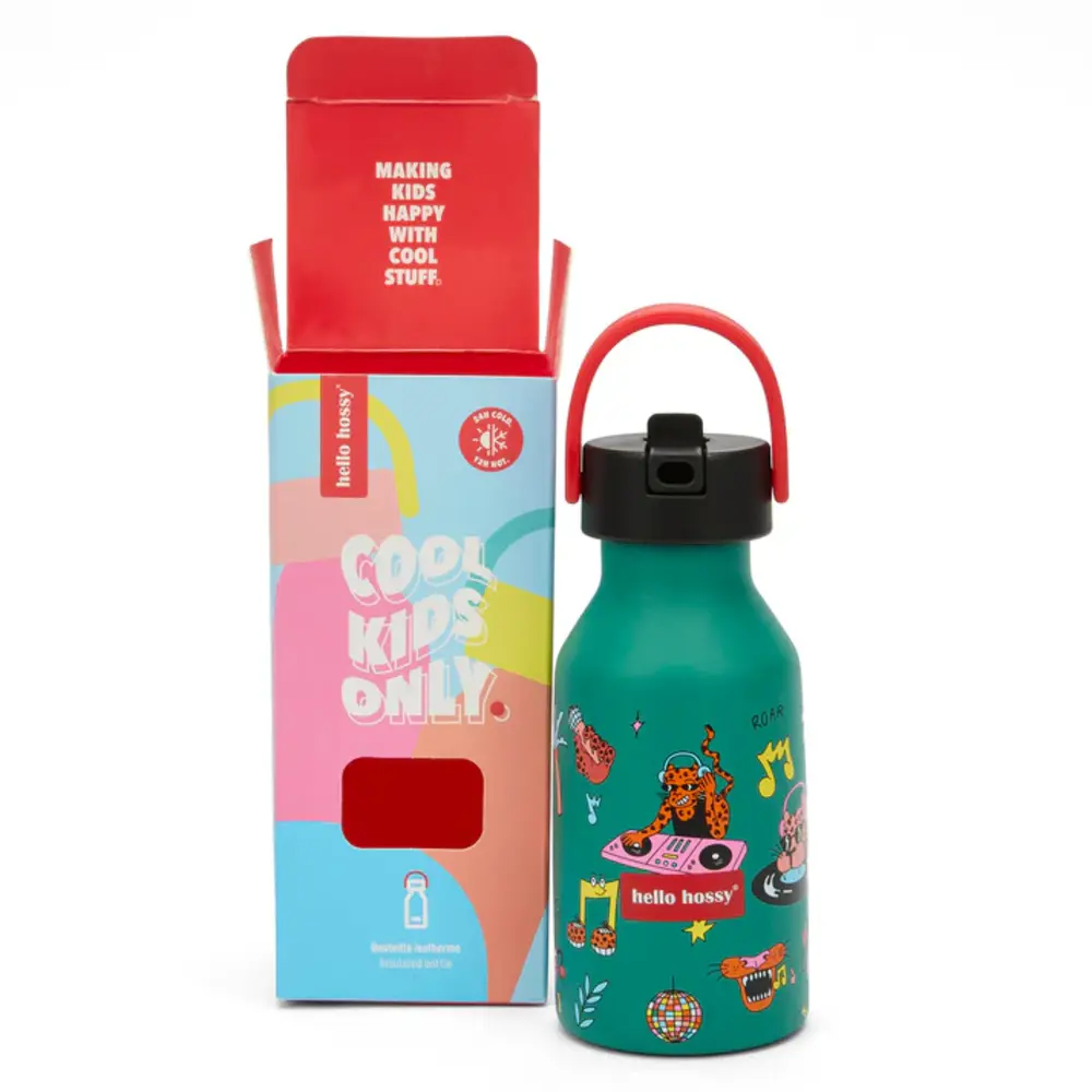 Hello Hossy Hello Hossy - rvs drinkfles (350 ml) - disco roar