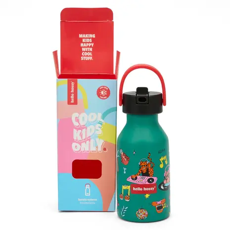 Hello Hossy Hello Hossy - rvs drinkfles (350 ml) - disco roar