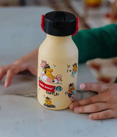 Hello Hossy Hello Hossy - rvs drinkfles (350 ml) - unicorn