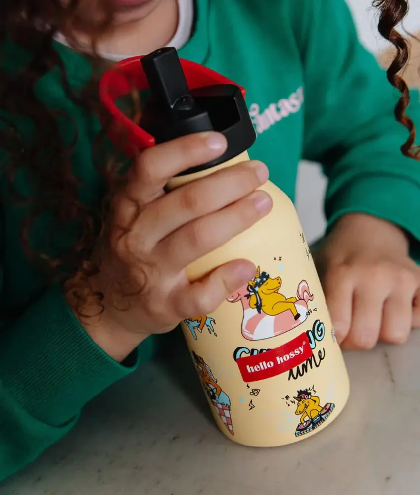Hello Hossy Hello Hossy - rvs drinkfles (350 ml) - unicorn