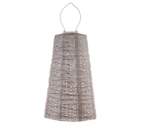 Lumiz Lumiz - solar lantaarn - lampshade 28 - verso taupe