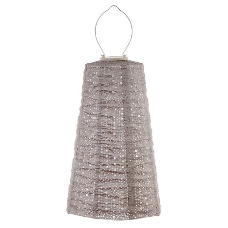 Lumiz Lumiz - solar lantaarn - lampshade 28 - verso taupe