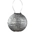 Lumiz - solar lantaarn - round 20 - topaze silver