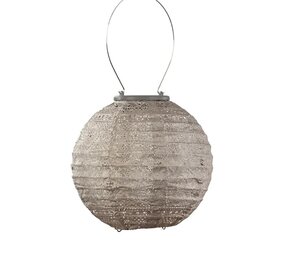 Lumiz Lumiz - solar lantaarn - round 20 - spectare - light taupe