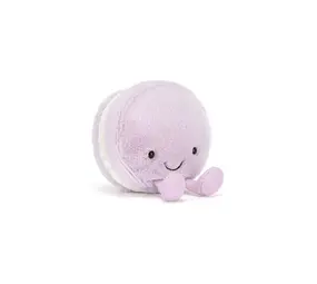 Jellycat Jellycat - amuseable knuffel - may macaron (lavender)