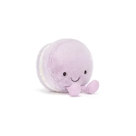 Jellycat Jellycat - amuseables knuffel - may macaron (lavender) Jellycat Jellycat - amuseables knuffel - may macaron (lavender)