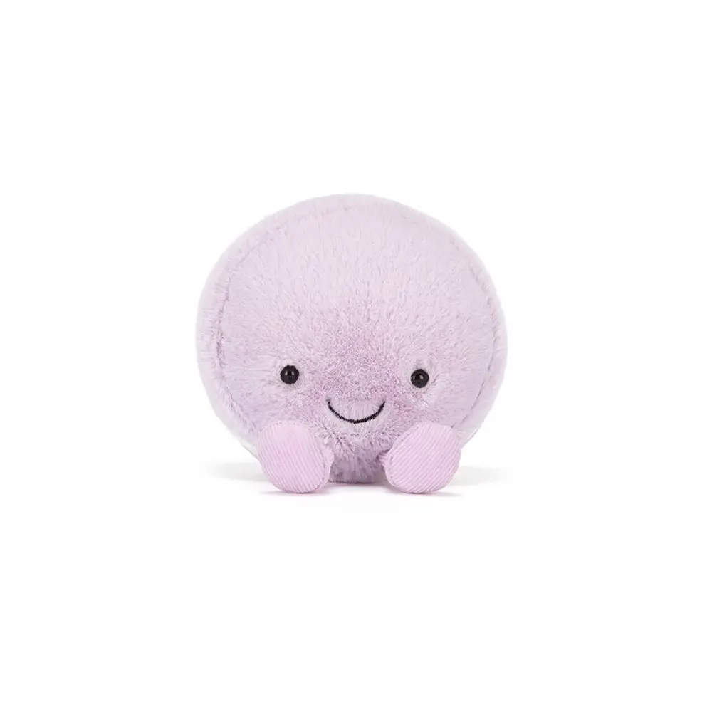 Jellycat Jellycat - amuseables knuffel - may macaron (lavender) Jellycat Jellycat - amuseables knuffel - may macaron (lavender)