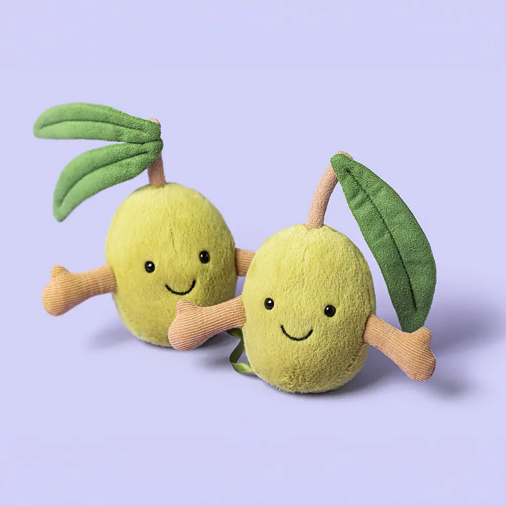 Jellycat Jellycat - amuseables knuffel - pair of olives