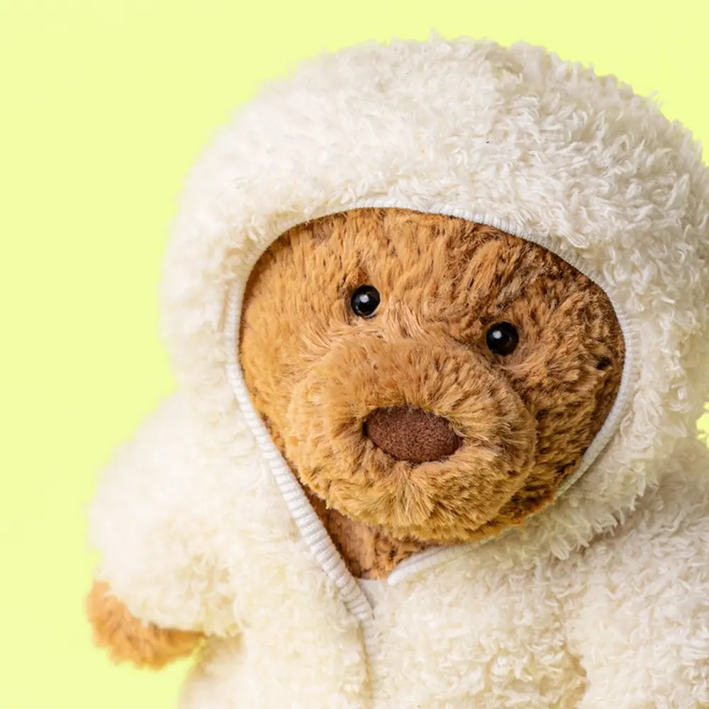 Jellycat Jellycat - knuffel beer - bartholomew bear all-in-one outfit