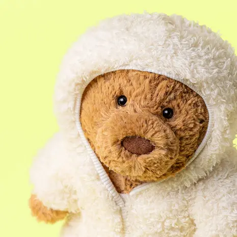 Jellycat Jellycat - knuffel beer - bartholomew bear all-in-one outfit