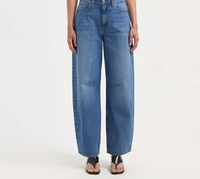 MUD Jeans Mud jeans - demi high balloon - medium aged MUD Jeans Mud jeans - demi high balloon - medium aged