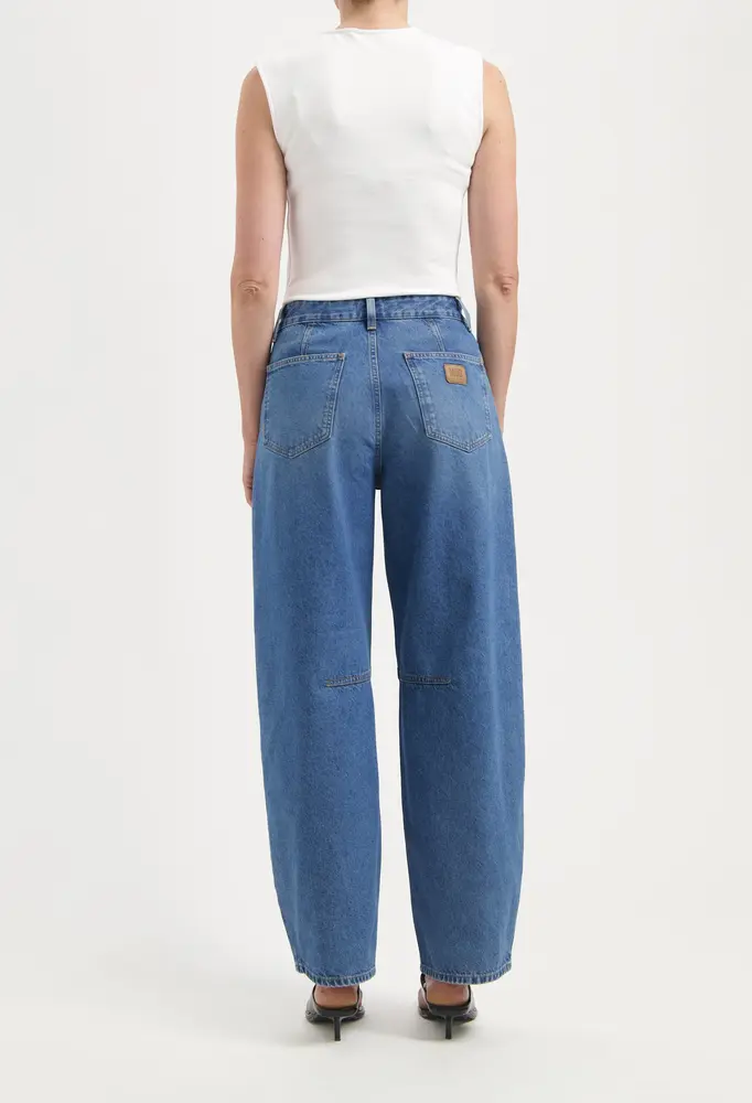 MUD Jeans Mud jeans - demi high balloon - medium aged