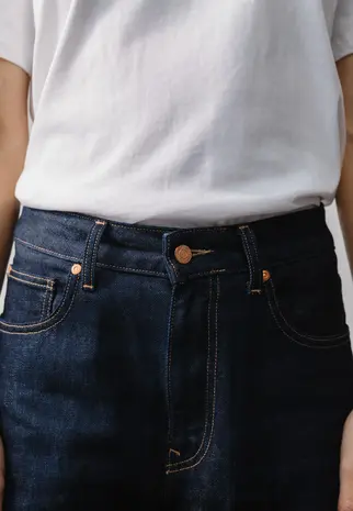 MUD Jeans Mud jeans - brooke high barrel - dry