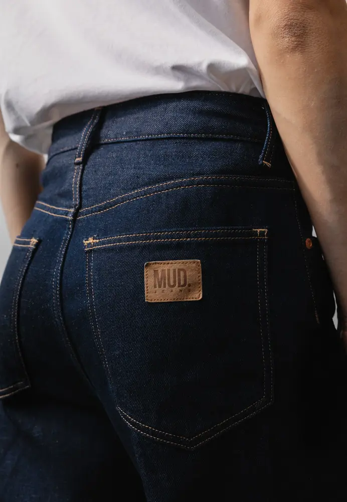 MUD Jeans Mud jeans - brooke high barrel - dry