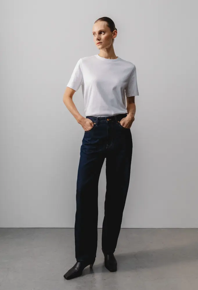 MUD Jeans Mud jeans - brooke high barrel - dry