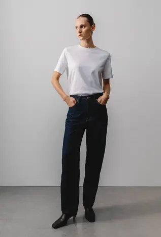 MUD Jeans Mud jeans - brooke high barrel - dry