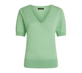 King Louie King Louie - agnes v top cocoon - sprucestone mint